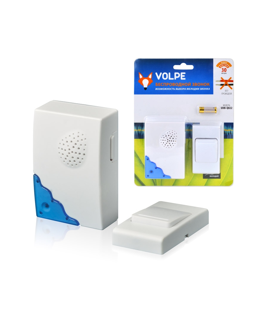 ТМ Volpe UDB-Q022 W-R1T1-16S-30M-WH 16 мелодий