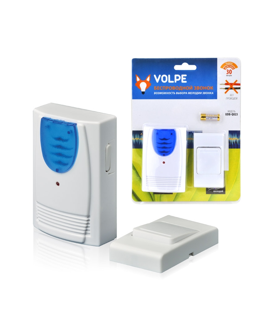 ТМ Volpe UDB-Q023 W-R1T1-16S-30M-WH 16 мелодий