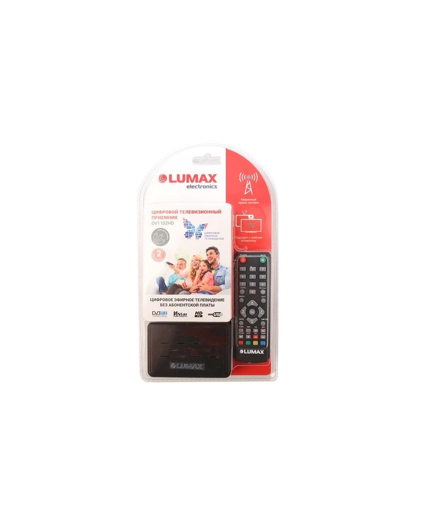 LUMAX DV1102HD Цифровой телевизионный приемник