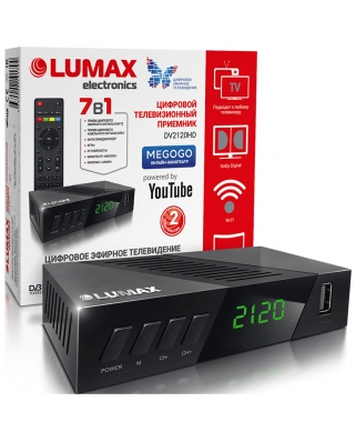 LUMAX DV2120HD Цифровой телевизионный приемник