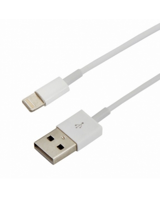 REXANT USB кабель для iPhone 5/6/7 моделей шнур 1М белый 18-1121