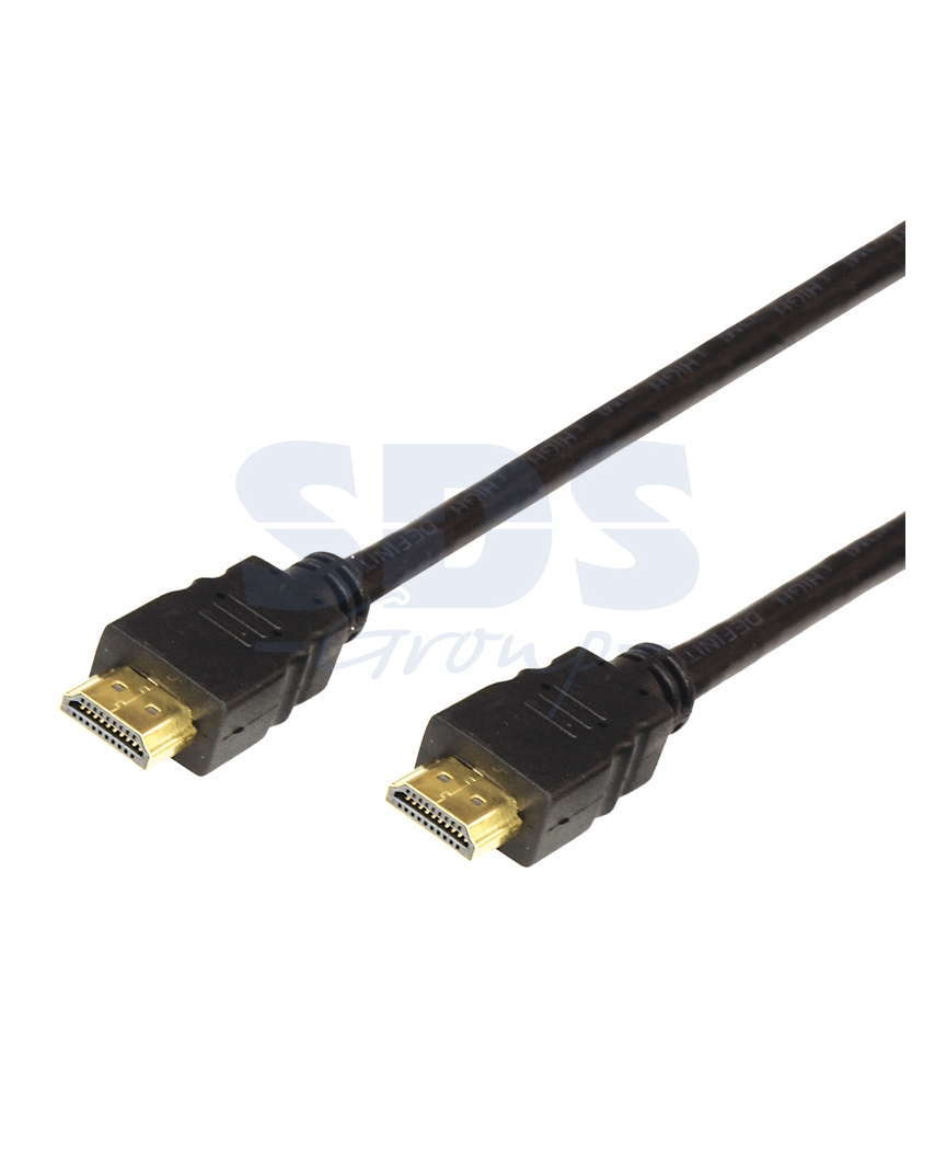 REXANT Шнур HDMI-HDMI gold 1м с фильтрами (1/10/10) 17-6202 