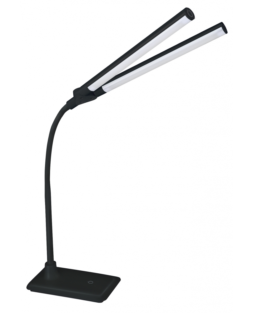 Camelion KD-794 C02 чёрный LED(Свет-к настол