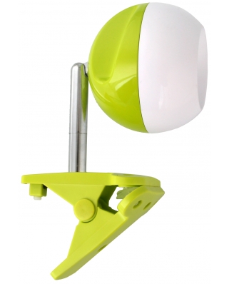 Camelion KD-798 C34 зелёный & белый LED(Свет-к наст на прищепке, 3,2***