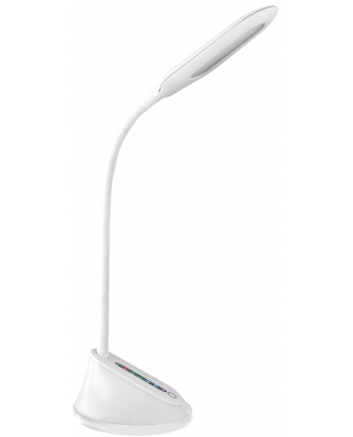 Camelion KD-799 C01 белый LED(Свет-к наст., 7 Вт,230В, сенсорн. 3 ур яр, RGB-***