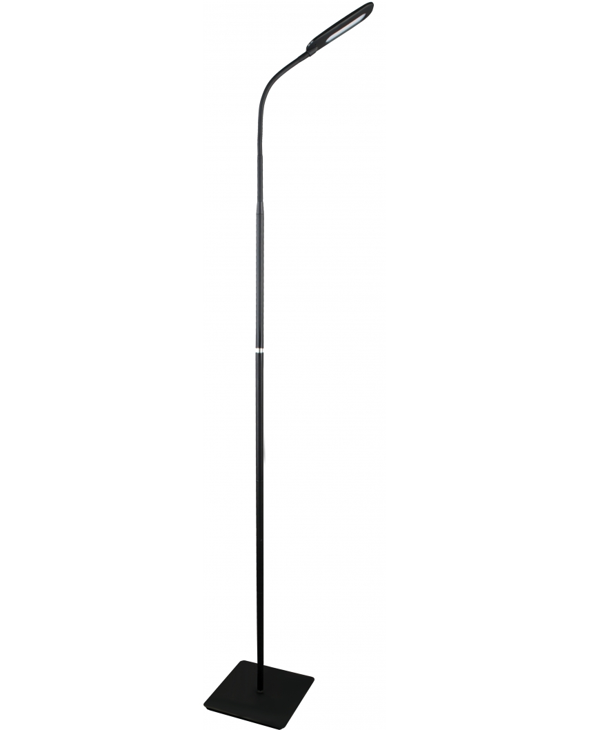 Camelion KD-801 C02 чёрный LED(Свет-к напольн