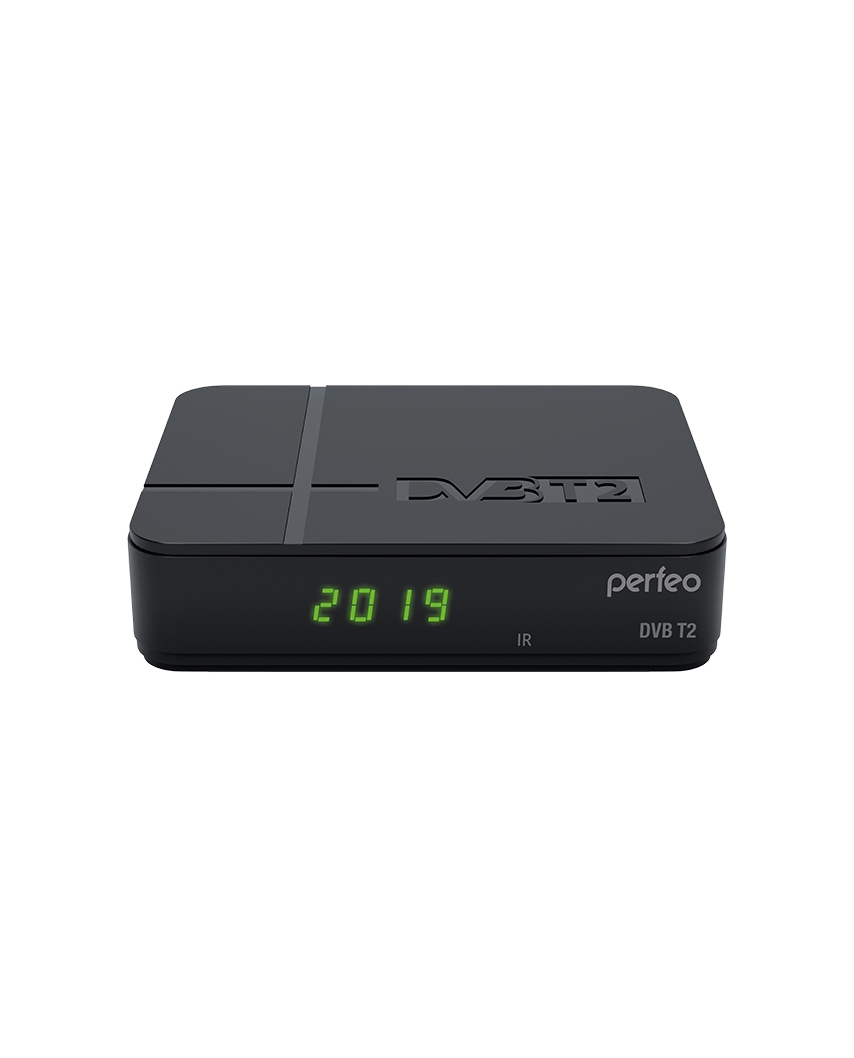 PERFEO DVB-T2/C приставка"MEDIUM" для цифр.TV, Wi-Fi, IPTV, HDMI, 2 USB, DolbyDigital, обуч.пультДУ