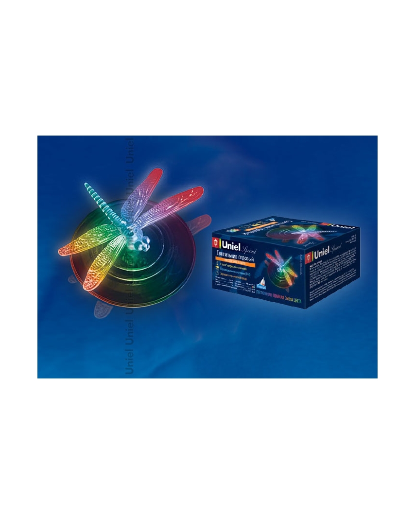 Uniel USL-S-106/PT075 Садовый светильник на солнечной батарее Magic dragonfly.Серия Special