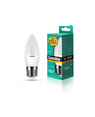 Camelion LED12-C35/830/E27 (Эл.лампа светодиодная 12Вт 220В)