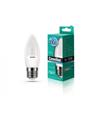 Camelion LED12-C35/845/E27 (Эл.лампа светодиодная 12Вт 220В)(100)