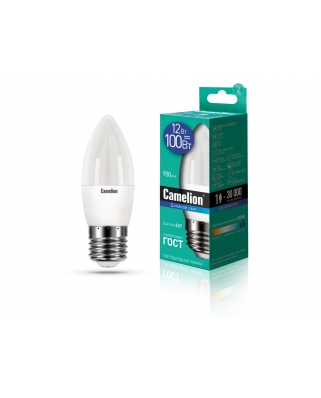 Camelion LED12-C35/865/E27 (Эл.лампа светодиодная 12Вт 220В)(100)