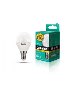 Camelion LED12-G45/830/E14 (Эл.лампа светодиодная 12Вт 220В)