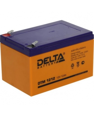 DTM 1212 12V-12Ah Delta Аккумуляторная батарея