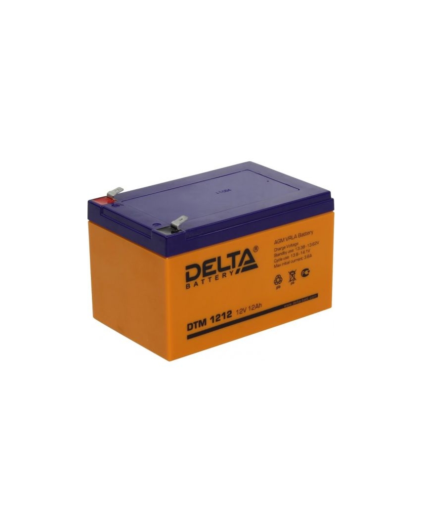 DTM 1212 12V-12Ah Delta Аккумуляторная батарея