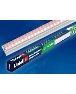 Uniel ULI-P16-10W/SPLE IP20 WHITE Светильник для растений светодиодный линейный, 570мм, выкл. на кор