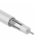 Кабель коаксиальный RG-6U, (64%), 75 Ом, 100м., белый REXANT 01-2201