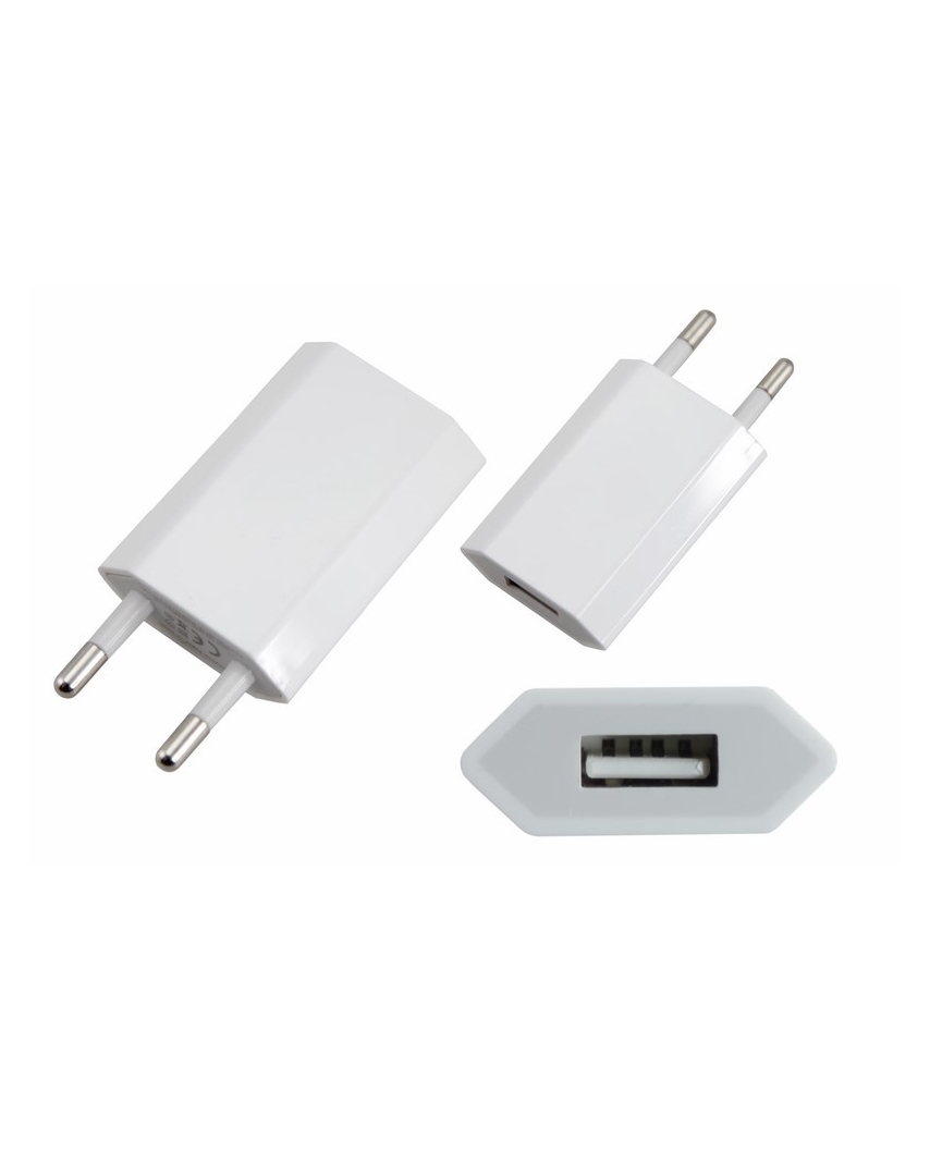 Сетевое зарядное устройство iPhone/iPod USB белое (СЗУ) (5V, 1 000 mA) 18-1194 