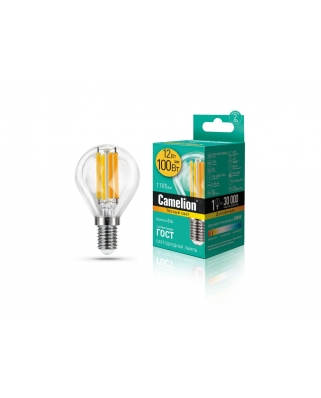 Camelion LED12-G45-FL/830/E14 (Эл.лампа светодиодная 12Вт 220В)