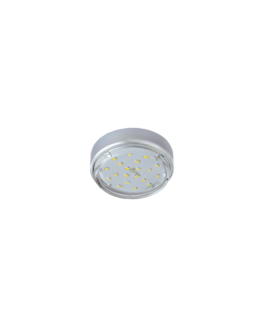 Ecola GX53 DGX5318 серебро 18x88 метал накладной FS53FFECD