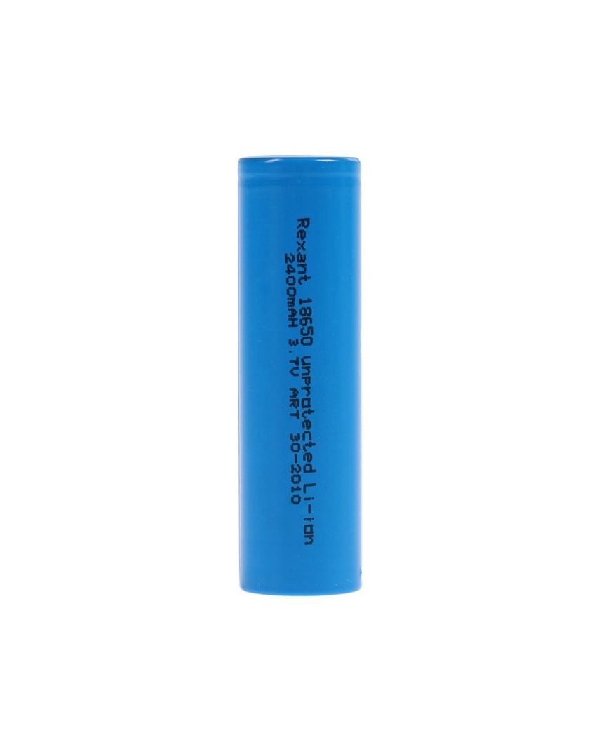 REXANT 18650 Li-ion 2400 mAH 3.7В Аккумулятор (10/10/160) 30-2010