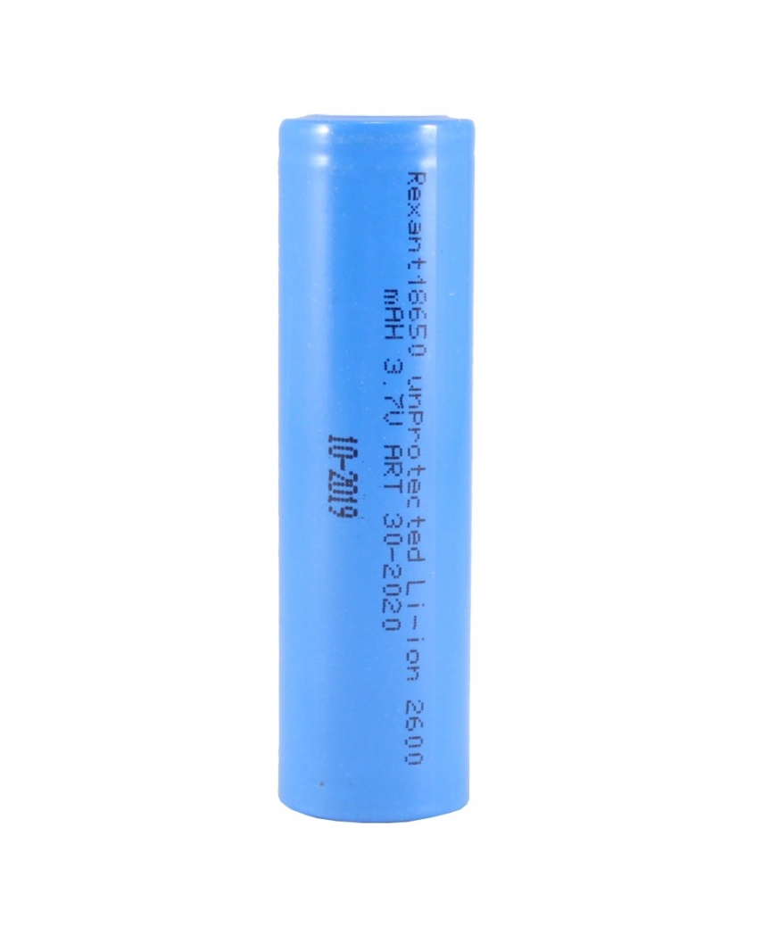 REXANT 18650 Li-ion 2600 mAH 3.7В Аккумулятор (10/10/160) 30-2020