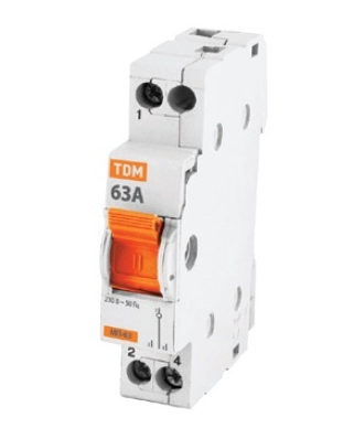 TDM Модульный переключатель трехпозиционный МП-63 1P 16А SQ0224-0003 