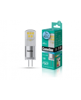 Camelion LED5-G4-JC-NF/845/G4 (Эл.лампа светодиодная 5Вт 12В AC/DC)