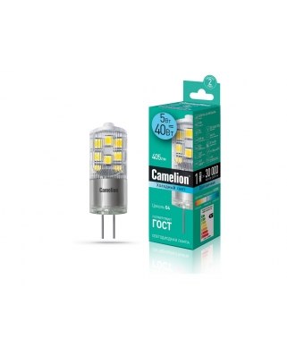 Camelion LED5-G4-JD-NF/845/G4 (Эл.лампа светодиодная 5Вт 220В)