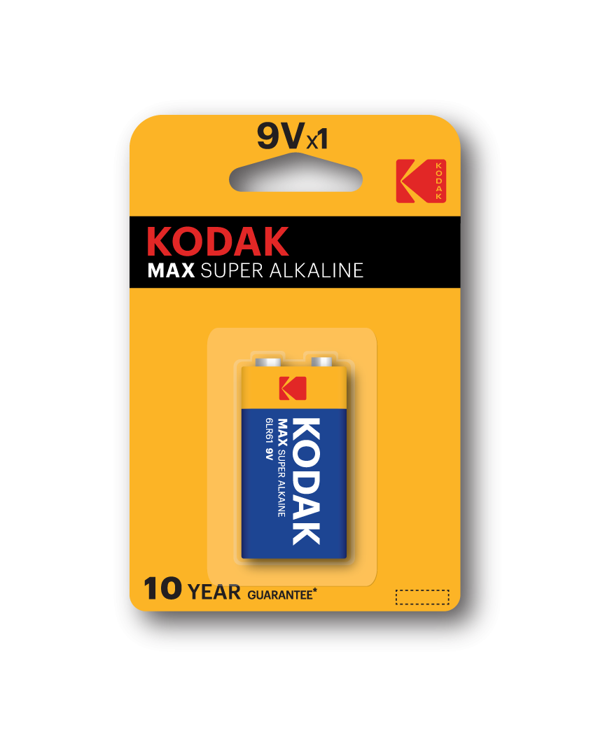 Kodak MAX 6LR61-1BL [ K9V-1] (10/200/6000)