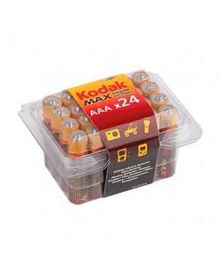 Kodak MAX LR03-24 plastic box [24 3A PVC] (24/480