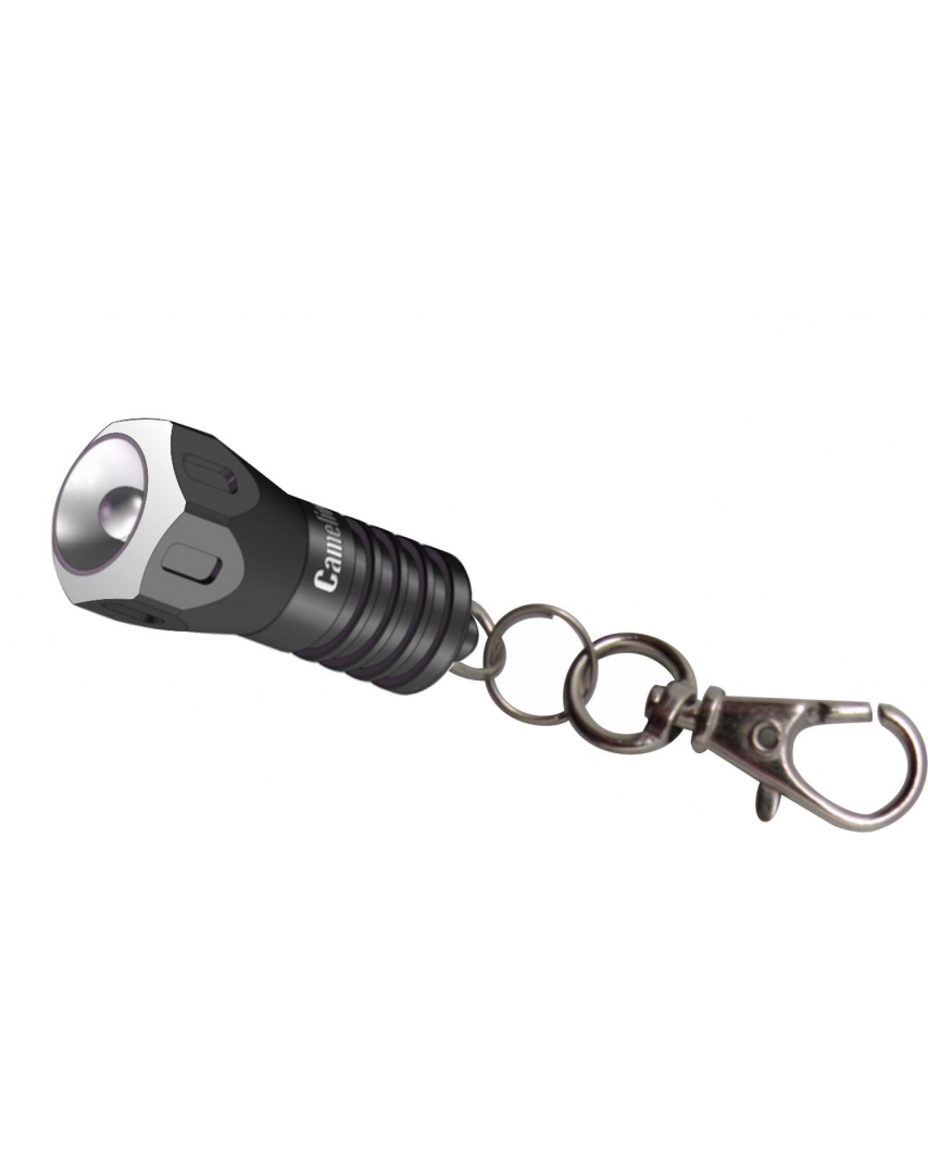 Camelion LED 14-1R (фонарь-брелок, металлик, 1 LED, 3xG3 в компл., алюм.,блистер). (6/36)