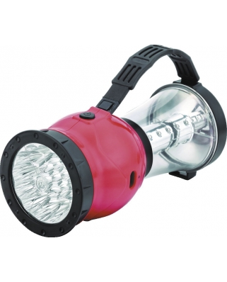 Camelion LED 29318 (фонарь акк. 220В/12В кемп, 19/24 LED, 4В 2,3А-ч, пласт, красный, коробка) 6