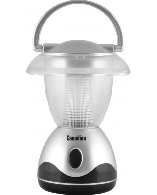 Camelion LED 5210-3 (фонарь для кемпинга, пластик, серебро, 3 светодиода, 3xR6) 1/72