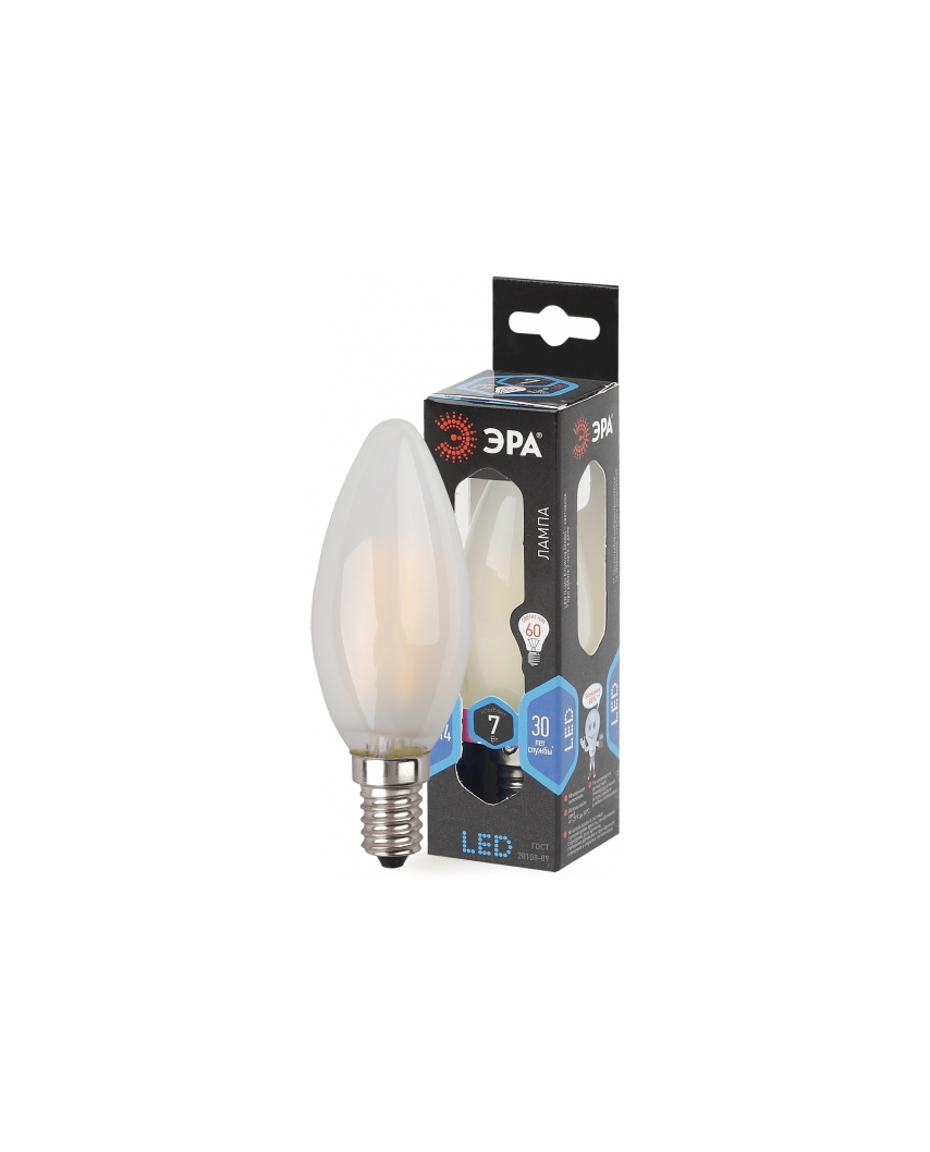 Эра Лампа светодиоднаяF-LED B35-7W-840-E14