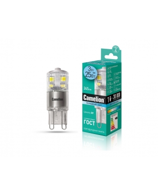 Camelion LED3-G9-NF/845/G9 (Эл.лампа светодиодная 3Вт 220В)
