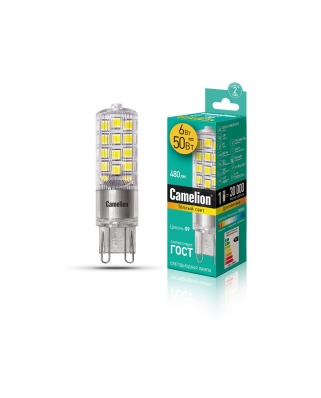 Camelion LED6-G9-NF/830/G9 (Эл.лампа светодиодная 6Вт 220В)