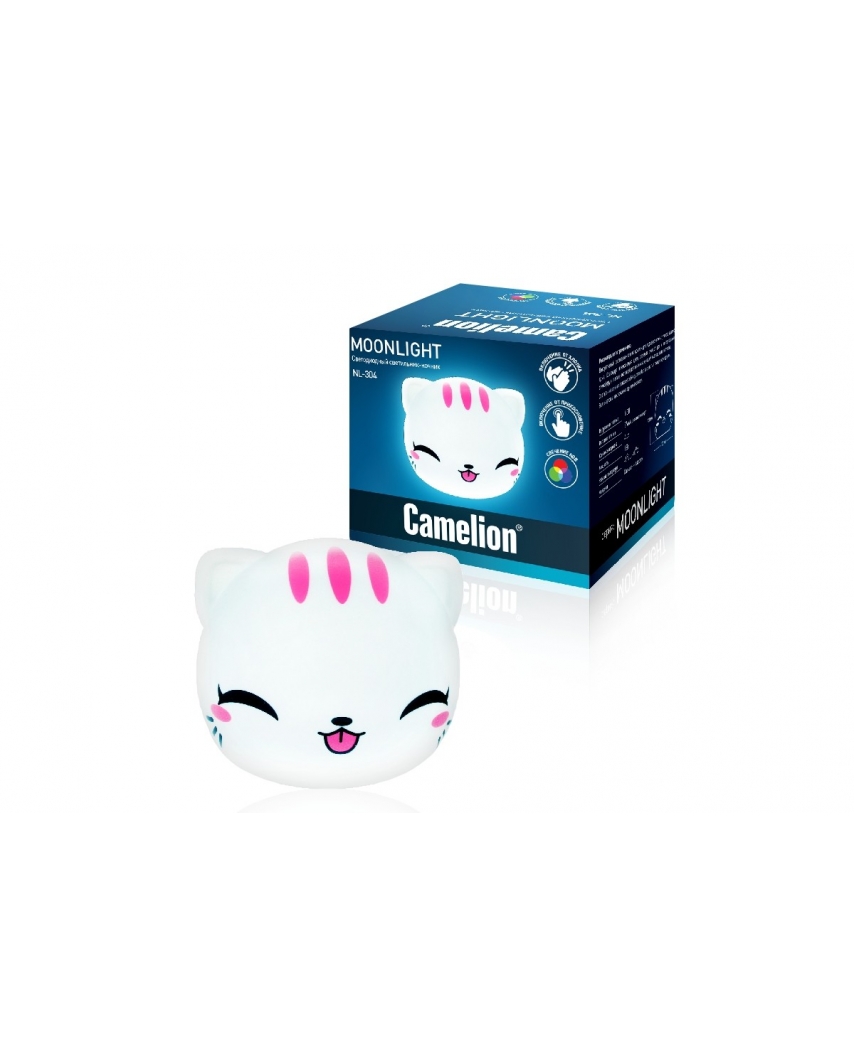 Camelion NL-304 "Киса" (LEd ночник, RGB)