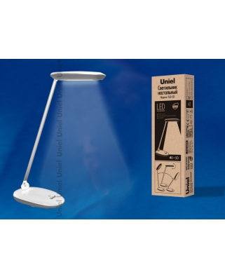 Uniel TLD-531 Grey-White/4W/LED/400Lm/4500K/Dimmer Сенсорный выключатель. Диммер серый белый