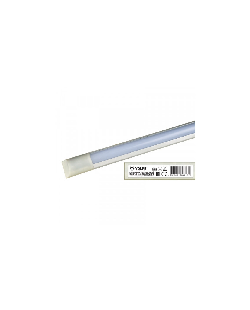 Volpe ULO-Q148 AL60-18W/DW WHITE Светильник светодиодный накладной. Дневной свет(6500K).белый.