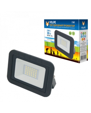 Volpe-ULF-Q511 50W/GREEN IP65 220-240В BLACK Прожектор светодиодный. Зеленый свет. Корпус черный. TM