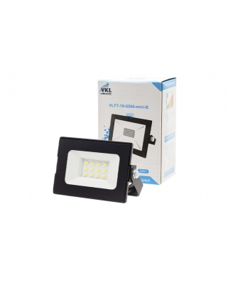 Включай Прожектор LED 10W VLF7-10-6500-mini-B 6500К 900Лм 220V IP65 черный VKL electric (1/80)
