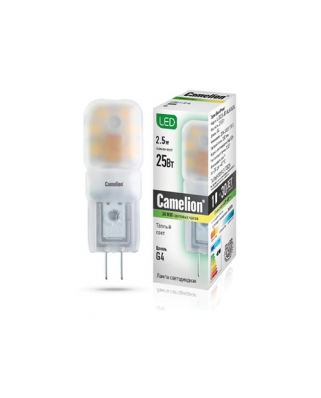 Camelion LED2.5-JD-SL/830/G4 (Эл.лампа светод 2.5Вт 220В)+++