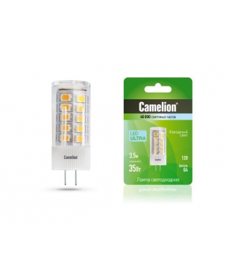 Camelion LED3.5-JC/845/G4 (Эл.лампа светодиодная 3.5Вт 12В AC/DC)