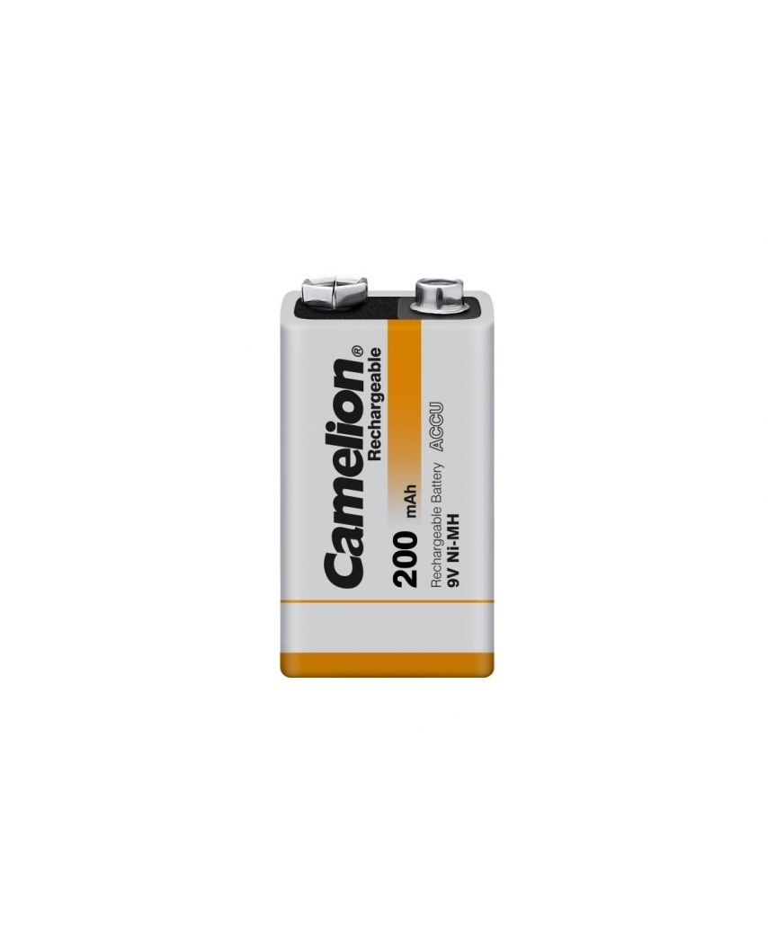 Camelion 9V-200mAh Ni-Mh SP-1 (NH-9V200BP1, аккумулятор,9В) (12)