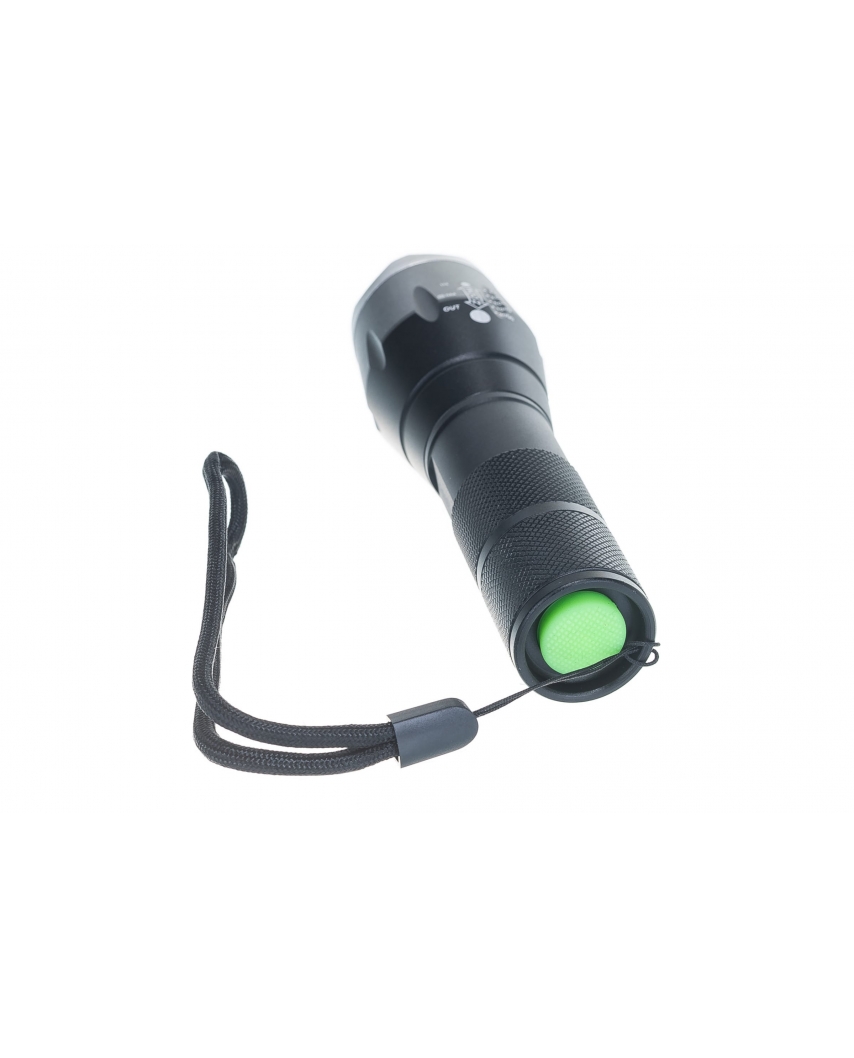 Camelion LED5136 (фонарь, черный, LED XML-T6, ZOOM, 3 реж 3XLR03 в комплекте, алюм