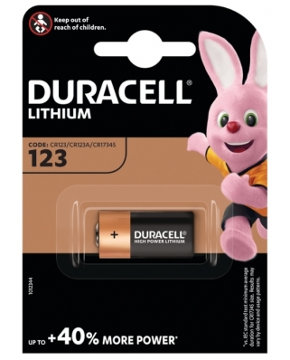 Duracell CR123 ULTRA 3V (CR123/CR123A/CR17345)