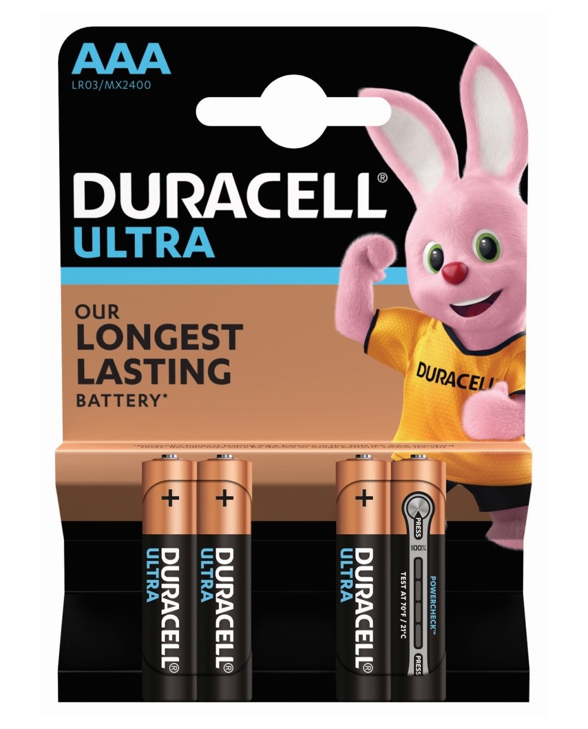 Duracell LR03 BL4 ULTRA POWER Элемент питания (40)