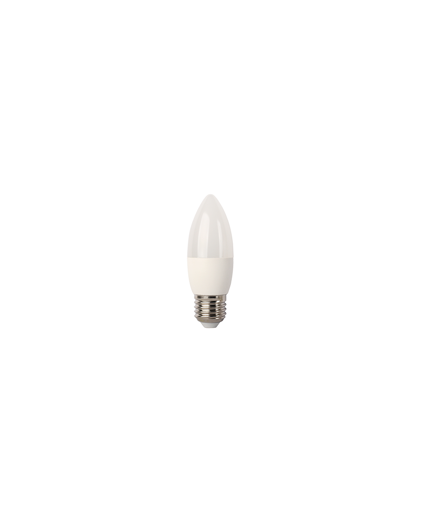 Ecola candle LED 7,0W 220V E27 6000K свеча (композит) 103x37 C7LD70ELC