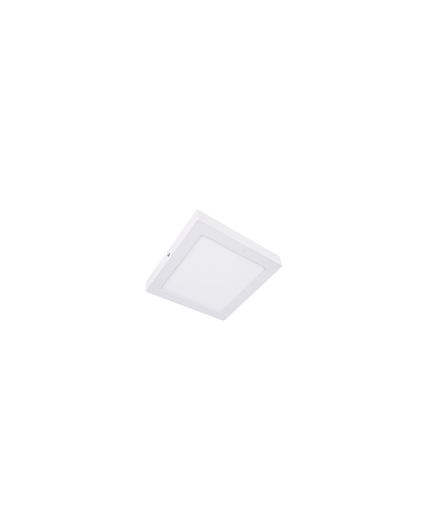 Ecola LED downlight накладной Квадратный даунлайт с драйвером 18W 220V 6500K 210x210x32