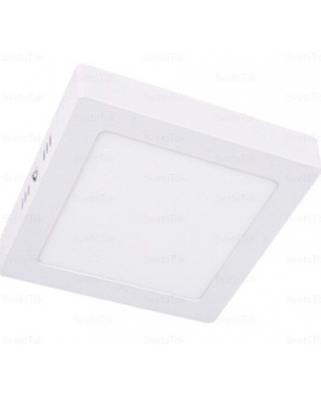 Ecola LED downlight накладной Квадратный даунлайт с драйвером 24W 220V 6500K 285x285x32